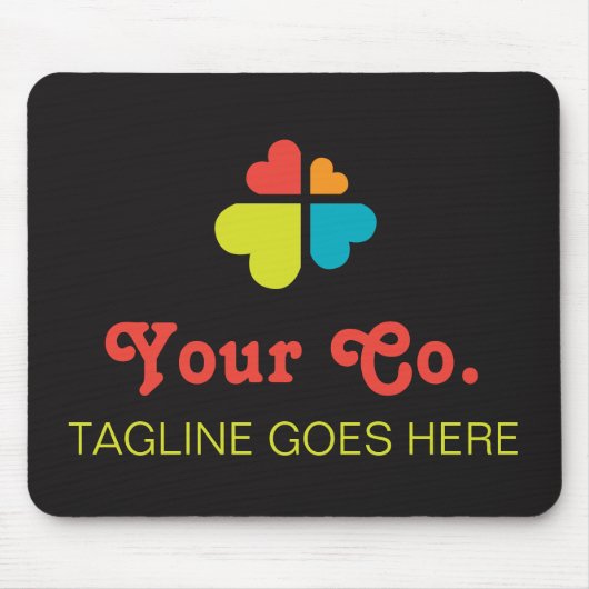 Herzkreuz Mousepad (Vorne)