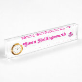 Herzkreuz Namensplakette