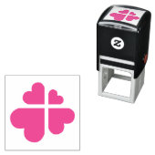 Herzkreuz Permastempel (Beispiel)