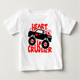 Herzkreuzer, Grafikdruck Valentinstag Baby T-shirt