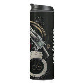 "Herzkriminalität" Thermosbecher (Nach rechts gedreht)