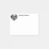 Herzkuh Post-it Klebezettel (Vorderseite)