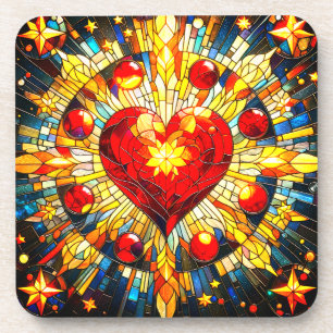 Herzkunst Getränkeuntersetzer