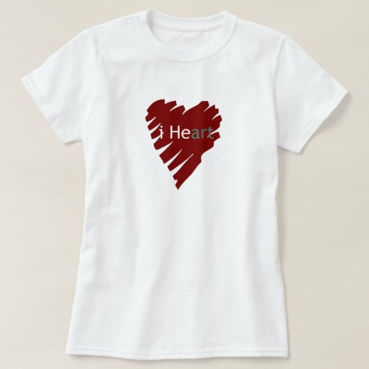 Herzkunst T-Shirt (Design vorne)