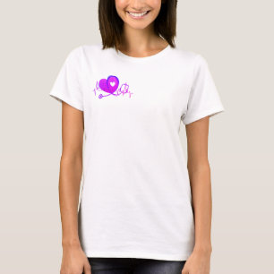 Herzkurve mit medizinischem Stethoskop 2 T-Shirt