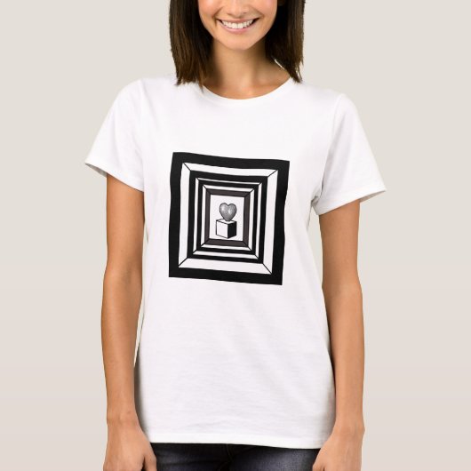 Herzlabyrinth T-Shirt (Vorderseite)