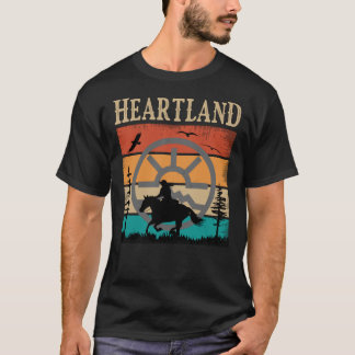 Herzland, Herzland Ranch, Sonnenuntergang Kernland T-Shirt