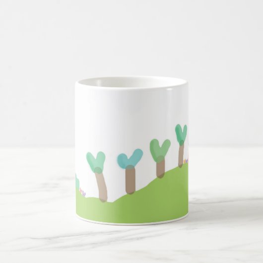 "Herzland" Kaffeetasse (Mittel)