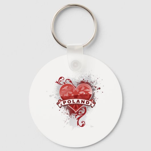 Herzland Polen Schlüsselanhänger (Vorderseite)