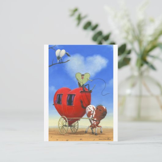 Herzländer Postkarte (Stehend Vorderseite)