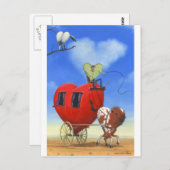 Herzländer Postkarte (Vorne/Hinten)