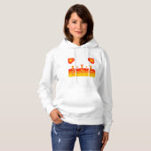 Herzlandschaft Damen Hoodie (Vorne ganz)