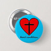 Herzleiden Button (Vorne & Hinten)