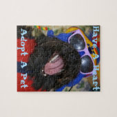 Herzlich. Adoptier einen Begleiter. Puzzle (Horizontal)