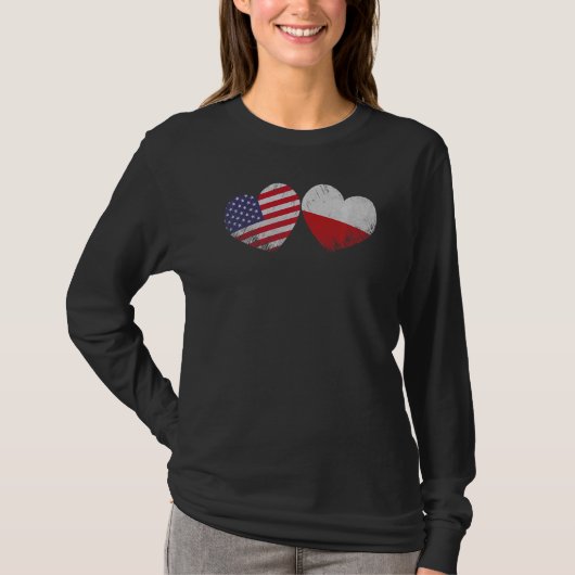 Herzlich Bohemisch amerikanischer Flaggen Patrioti T-Shirt (Vorderseite)