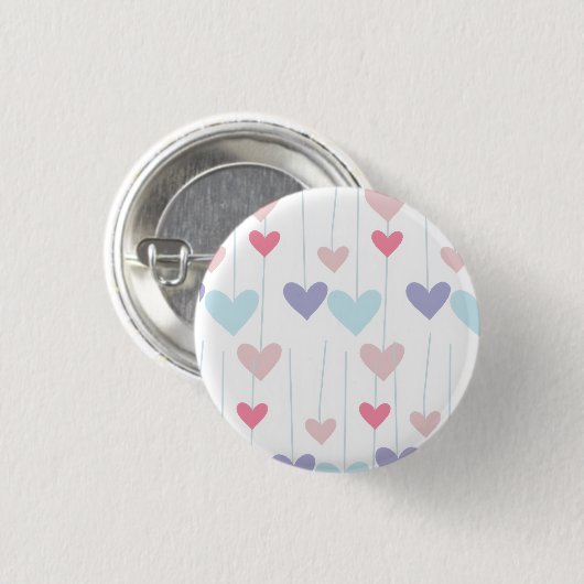 Herzlich,  button (Vorne & Hinten)