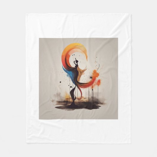 herzlich geöffnet fleecedecke (Vorderseite)