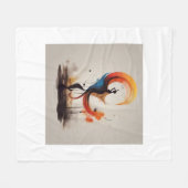 herzlich geöffnet fleecedecke (Vorderseite (Horizontal))