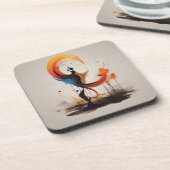 herzlich geöffnet getränkeuntersetzer (Linke Seite)