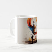 herzlich geöffnet kaffeetasse (Vorderseite Links)