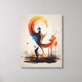 herzlich geöffnet leinwanddruck