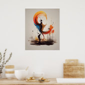 herzlich geöffnet poster (Küche)