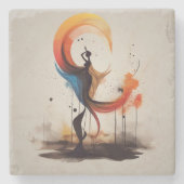 herzlich geöffnet steinuntersetzer (Vorderseite)