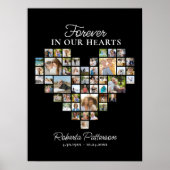 Herzlich gestapelte 48 Foto Collage Begrüßung Poster (Vorne)