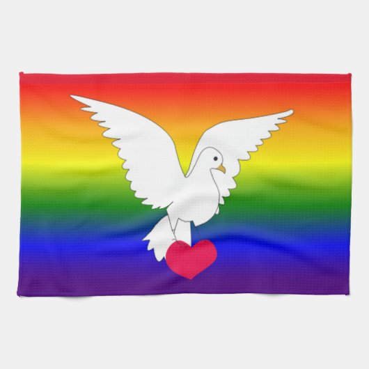 HERZLICH HERZEN HANDTUCH (Horizontal)