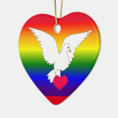 HERZLICH HERZEN KERAMIKORNAMENT (Links)