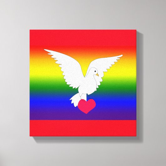 HERZLICH HERZEN LEINWANDDRUCK (Vorderseite)