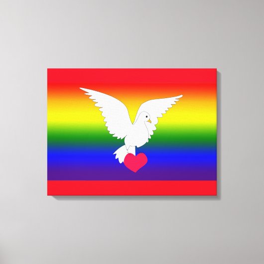 HERZLICH HERZEN LEINWANDDRUCK (Vorderseite)