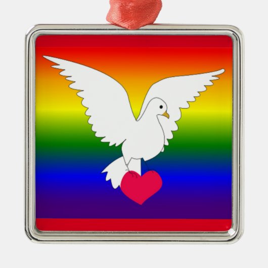 HERZLICH HERZEN ORNAMENT AUS METALL (Vorne)