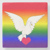 HERZLICH HERZEN STEINUNTERSETZER (Vorderseite)