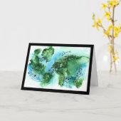 Herzlich mit Liebe Karte (Gelbe Blume)