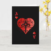 Herzlich Poker Casino Karte (Gelbe Blume)