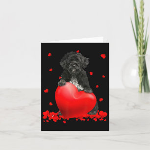 Herzlich portugiesischer Wasserhund Hund Lover Chr Karte