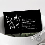 Herzlich UAWG Moderne Minimalistische Hochzeitsein Begleitkarte