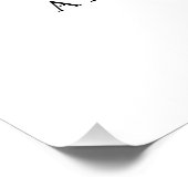 Herzlich willkommen am Abend vor der Probe Poster (Ecke)