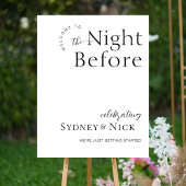 Herzlich willkommen am Abend vor der Probe Untersc Poster