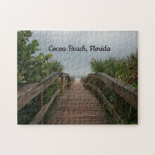 Herzlich willkommen am Cocoa Beach in Florida! Puzzle (Horizontal)