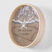 Herzlich Willkommen am Personalisierten Sandstrand Uhr (Winkel)
