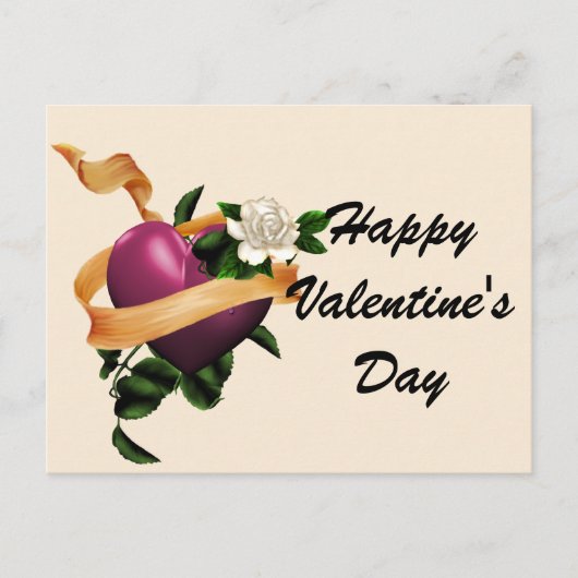 Herzlich Willkommen am Valentinstag Postkarten für (Vorderseite)