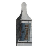 Herzlich willkommen auf dem Wyoming Glass Cutting Schneidebrett (Vorderseite)