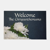 Herzlich willkommen auf den Müttern für Navy Blau Fußmatte (Vorderseite)