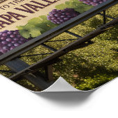 Herzlich willkommen auf der Billboard-Plakatwand i Poster (Ecke)