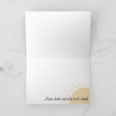 Herzlich Willkommen auf der Grußkarte der Nachbars Dankeskarte (Innenseite)