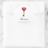 Herzlich willkommen auf der Messe Runder Aufkleber (Tasche)