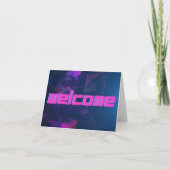 Herzlich Willkommen auf der Postkarte des Gastes (Vorderseite)