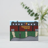 " Herzlich Willkommen auf der Postkarte von Piggle (Stehend Vorderseite)